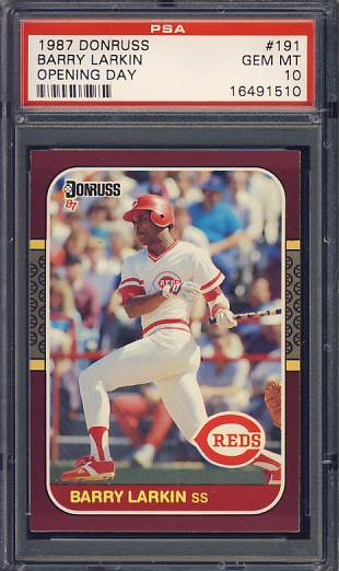 Baseball - Barry Larkin Master Set: Larkin Master Set Image